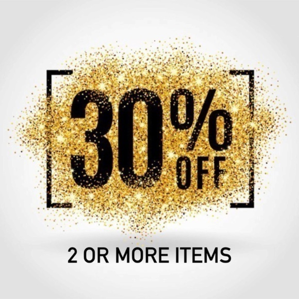 Bundle ✌🏻or more items‎ and automatically save30%